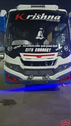 Krishna City and Cargo Bus-Front Image