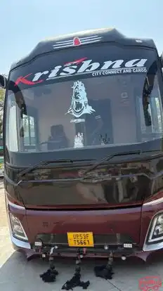 Krishna City and Cargo Bus-Front Image