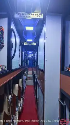 Krishna City and Cargo Bus-Seats layout Image