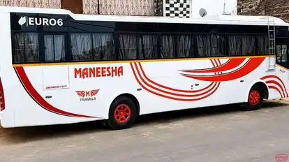 Maneesha Tour And Travels  Bus-Side Image