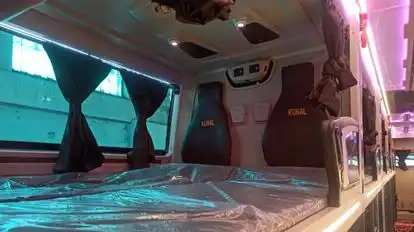 Kunal Travels Bus-Seats layout Image