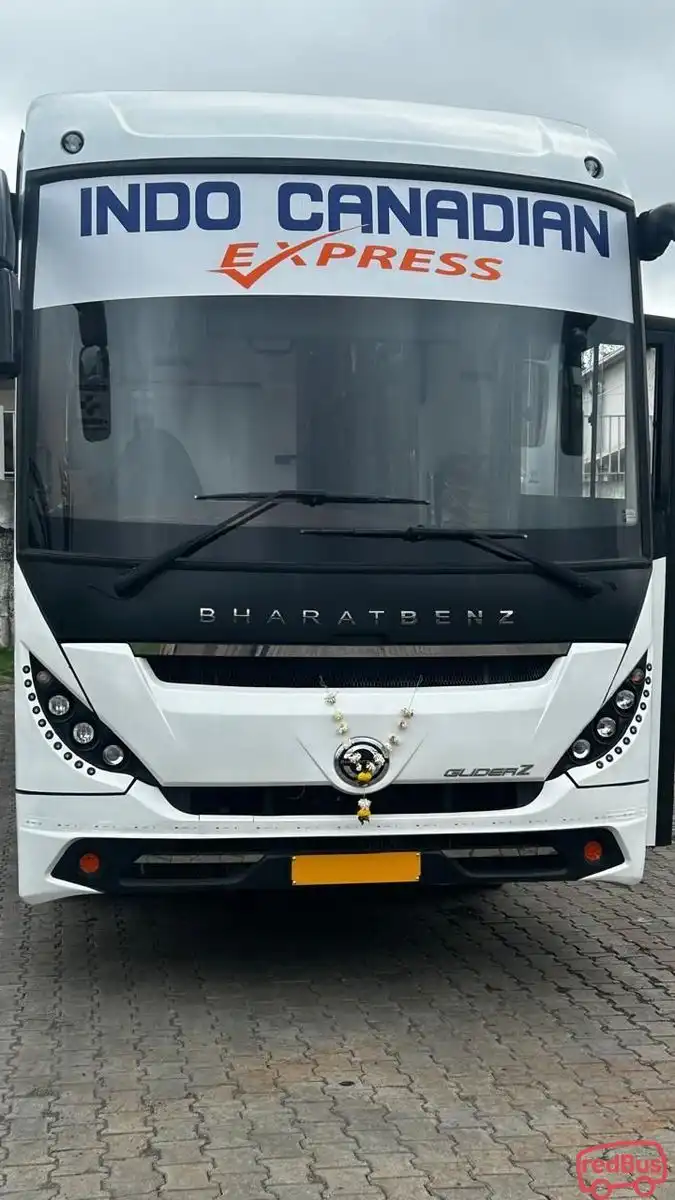 INDO CANADIAN® EXPRESS (Luxury Intercity Service) Bus-Front Image