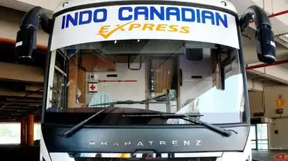 INDO CANADIAN® EXPRESS (Luxury Intercity Service) Bus-Front Image