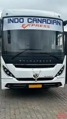 INDO CANADIAN® EXPRESS (Luxury Intercity Service) Bus-Front Image