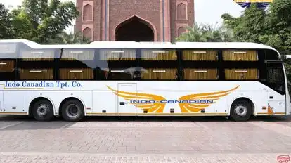 INDO CANADIAN® EXPRESS (Luxury Intercity Service) Bus-Side Image