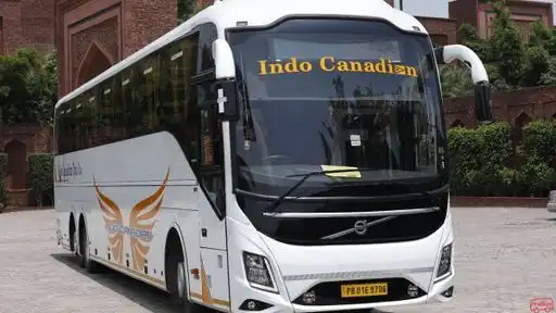 INDO CANADIAN® EXPRESS (Luxury Intercity Service) Bus-Front Image