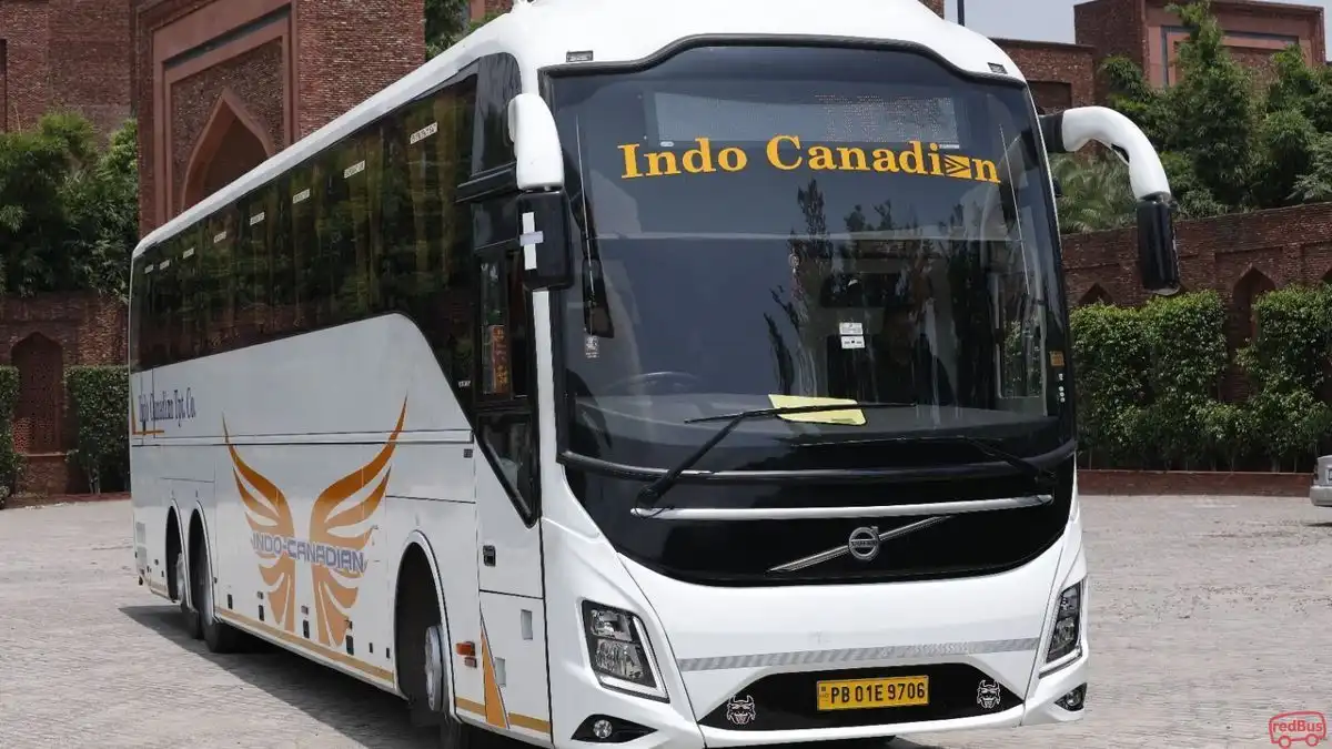 INDO CANADIAN® EXPRESS (Luxury Intercity Service) Bus-Front Image