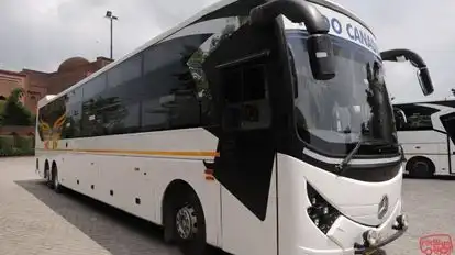INDO CANADIAN® EXPRESS (Luxury Intercity Service) Bus-Front Image