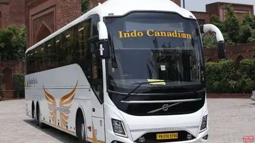 INDO CANADIAN® EXPRESS (Luxury Intercity Service) Bus-Front Image