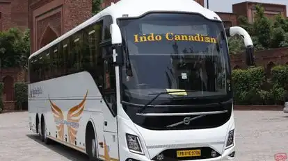 INDO CANADIAN® EXPRESS (Luxury Intercity Service) Bus-Front Image