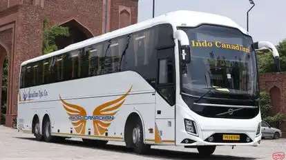 INDO CANADIAN® EXPRESS (Luxury Intercity Service) Bus-Side Image