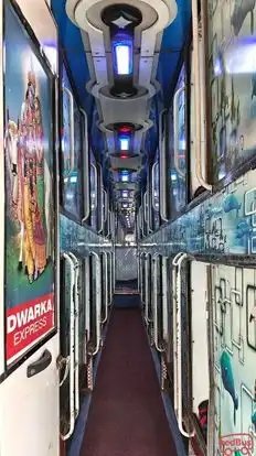DWARKESH EXPRESS TRAVELS Bus-Front Image