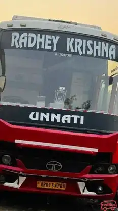 Radhey Krishna Travels Bus-Front Image