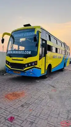 Radhey Krishna Travels Bus-Front Image