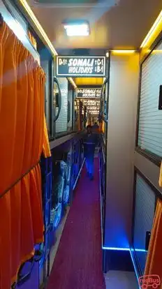 Sonali Holidays Bus-Seats layout Image