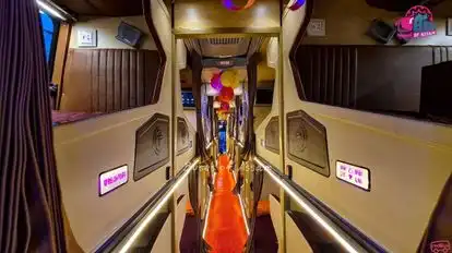 DREAM BUS TRAVELS Bus-Seats layout Image