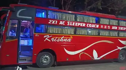 Pandey Travels Krishna Bus-Side Image