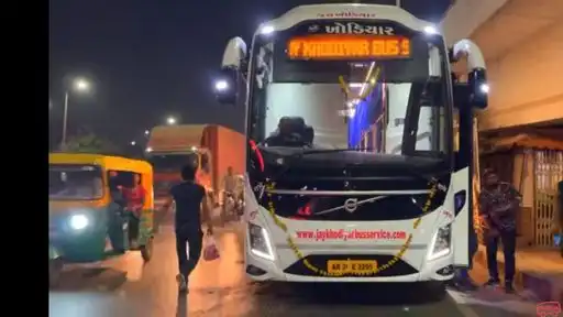 JAY KHODIYAR BUS SERVICE PVT LTD Bus-Front Image