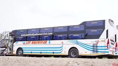 JAY KHODIYAR BUS SERVICE PVT LTD Bus-Side Image