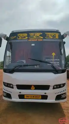 New SKN Tours & Travels Bus-Front Image