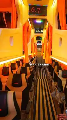 Maa Chandi  Travels Bus-Seats layout Image