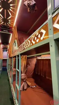 Baba Travels Bus-Seats layout Image