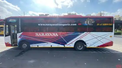 Narayana Transports Bus-Seats layout Image