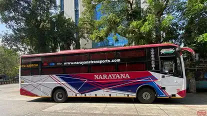 Narayana Transports Bus-Seats layout Image
