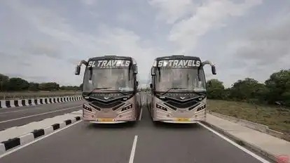 SL Travels Bus-Front Image