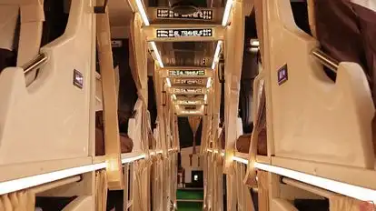 SL Travels Bus-Seats layout Image