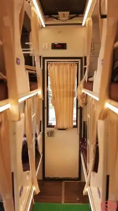 SL Travels Bus-Seats layout Image