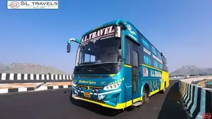 SL Travels Bus-Front Image