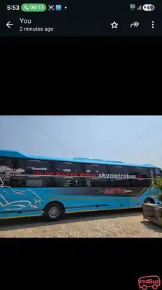 Sky MetroTravels Bus-Side Image