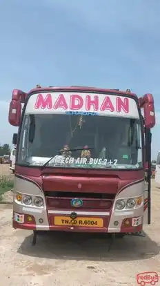 Madhan Travels Bus-Front Image