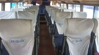 Madhan Travels(Chen) Bus-Seats layout Image