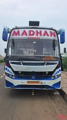 Madhan Travels Bus-Front Image