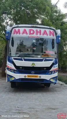 Madhan Travels Bus-Front Image