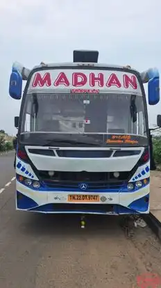 Madhan Travels Bus-Front Image