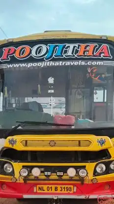 Poojitha Travels Bus-Front Image