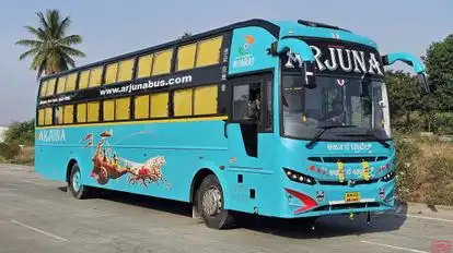 Arjuna Travels Bus-Side Image