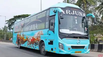 Arjuna Travels Bus-Front Image