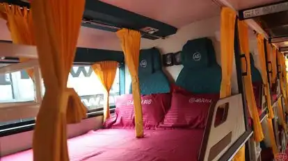 Arjuna Travels Bus-Seats Image