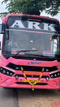 SG ARK TRAVELS PVT.LTD Bus-Front Image