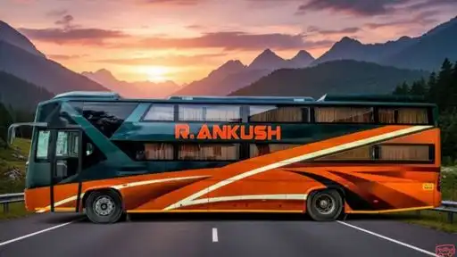 Ankush Travels Bus-Front Image