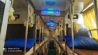 Mahalakshmi Tourist Bus-Seats layout Image