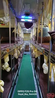 Mahalakshmi Tourist Bus-Seats layout Image