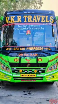 VKR Travels Bus-Front Image