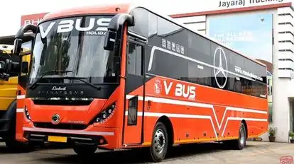 V Bus Holidays Bus-Side Image