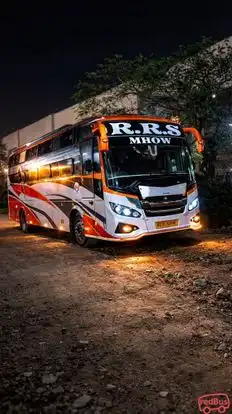 RRS travels Mhow Bus-Side Image