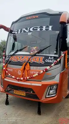 New Singh Bus Service Bus-Front Image